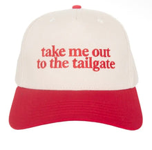Load image into Gallery viewer, Take Me Out to the Tailgate hat