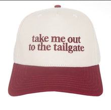 Load image into Gallery viewer, Take Me Out to the Tailgate hat