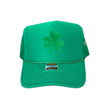 Load image into Gallery viewer, TOT Trucker - Clover- (Green on Green)