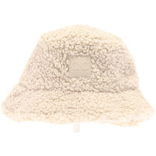 Load image into Gallery viewer, SHERPA BUCKET HAT WITH RUBBER PATCH