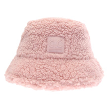 Load image into Gallery viewer, SHERPA BUCKET HAT WITH RUBBER PATCH